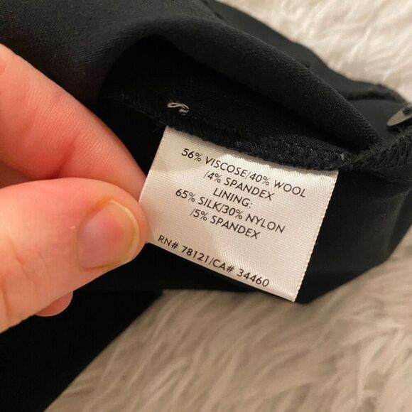 Eileen Fisher Trousers in Black Large - Picture 7 of 9